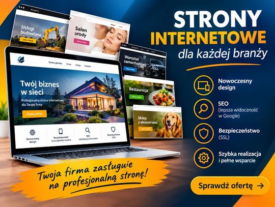 Strona internetowa dla gabinetu fizjoterapii i jej promocja w pakiecie