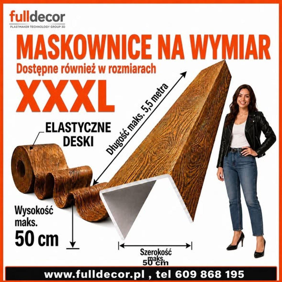 Imitacja drewna na wymiar - Belki rustykalne, Maskownica styropianowa, Lamele sufitowe, Deska elewac