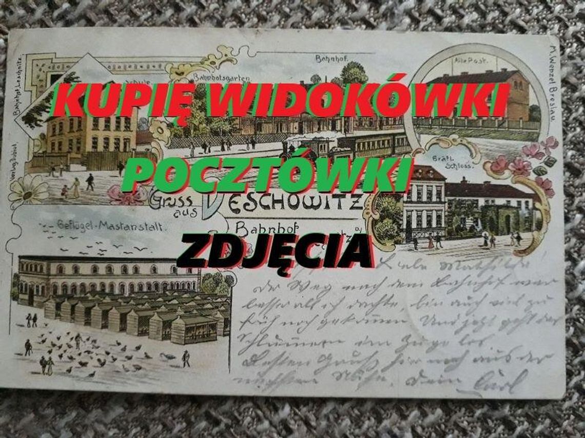 Kupię antyczne widokówki,Pocztówki,zdjęcia,dokumenty,mapy,ikony,ANTYKI KONTAKT 694972047