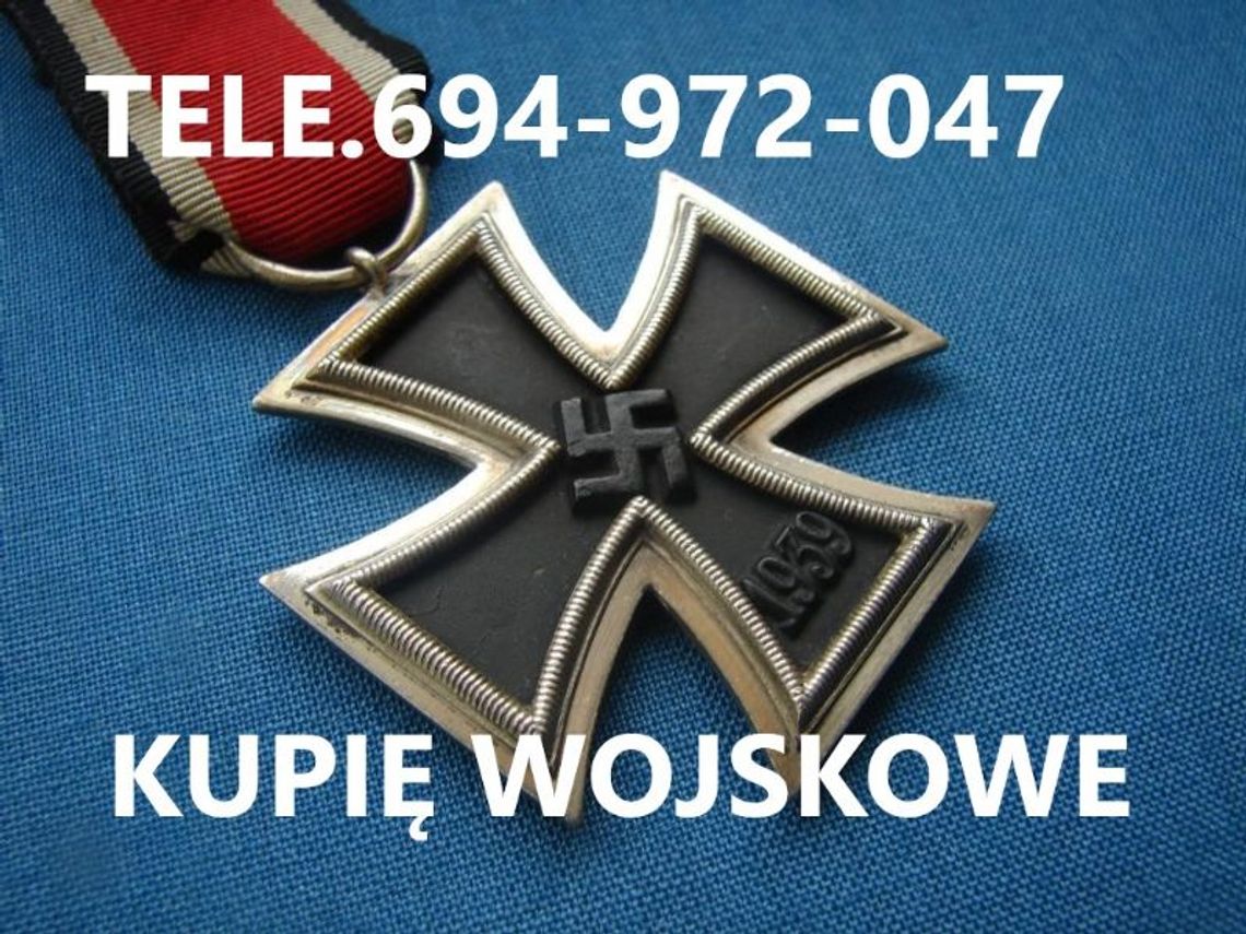 Kupię medale,ordery,odznaki,odznaczenia,militaria wojskowe KONTAKT 694972047