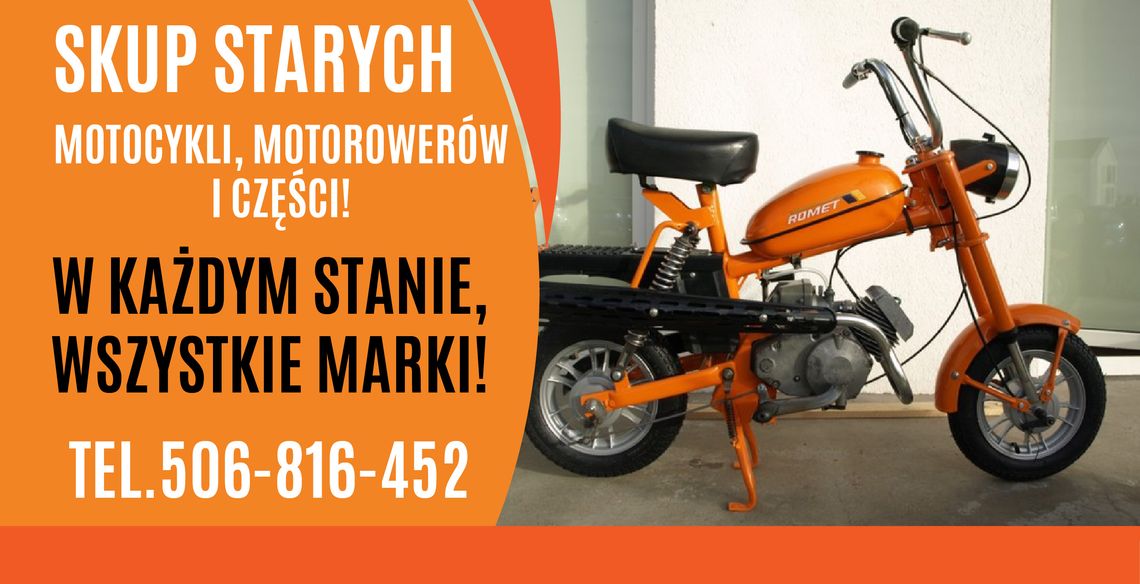 KUPIĘ STARE ZABYTKOWE MOTOCYKLE MOTOROWERY MOTORY PRL -DOJEŻDŻAMY -CAŁA POLSKA