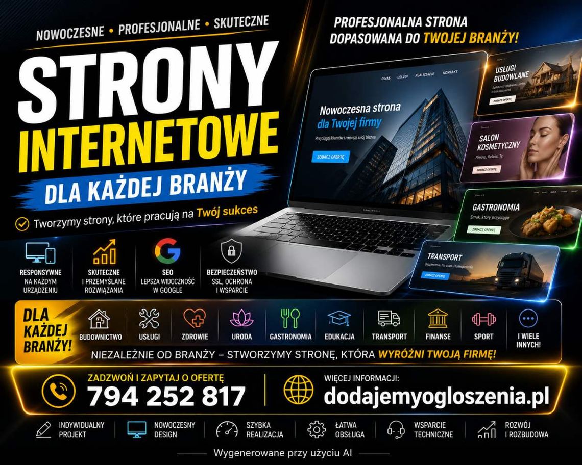 Strony internetowe dla agentów ubezpieczeniowych - projektowanie i tworzenie