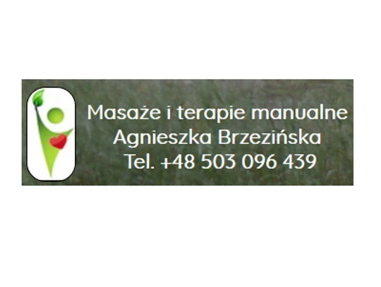 Agnieszka Brzezińska Masaże i terapie manualne