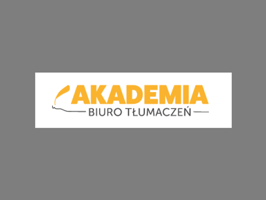 Biuro tłumaczeń Akademia - tłumaczenia przysięgłe, pisemne, ustne