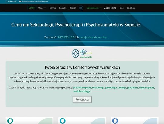 Centrum Seksuologii, Psychoterapii i Psychosomatyki