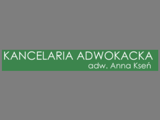 Kancelaria Adwokacka w Szczecinie Adwokat Anna Kseń