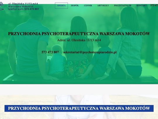 Poradnia Psychoterapeutyczna - psychoterapiarodzin.pl Marcin Golański