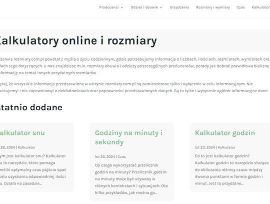 rozmiary.com.pl