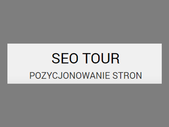 SEO TOUR Pozycjonowanie stron