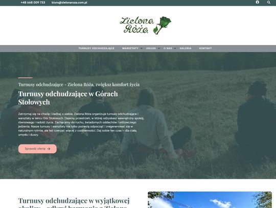 Zielona Róża - wczasy odchudzające Zielona Róża - wczasy odchudzające