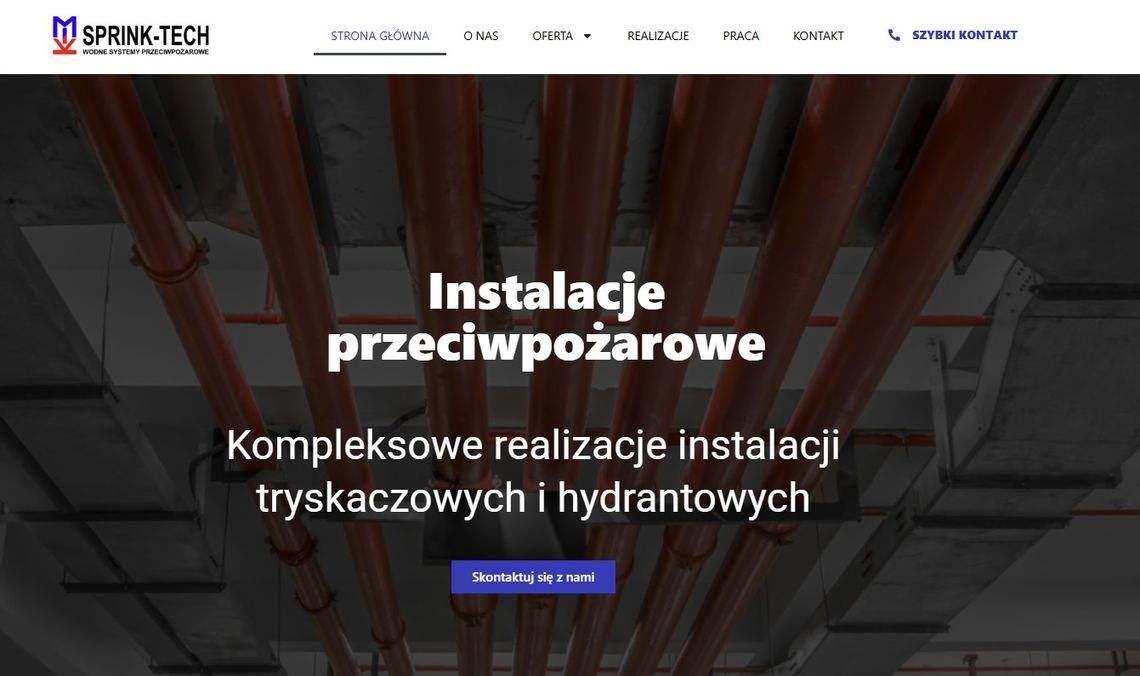 Sprink Tech Systemy przeciwpożarowe