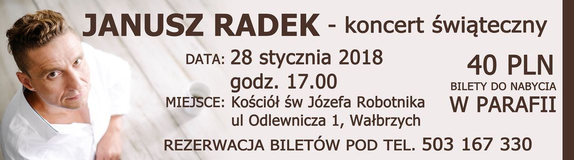 Janusz Radek - koncert świąteczny 